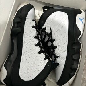 Air Jordan 9 university blue Gs 6.5 worn